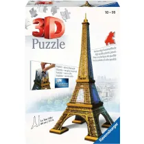 Puzzle 3D 216 el. Wiea Eiffla Ravensburger