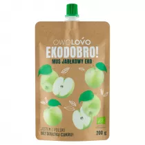 Owolovo Mus jabkowy Ekodobro 200 g Bio