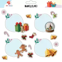 All4Kids Naklejki na prezenty Bo�e Narodzenie 7