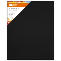 Happy Color Podobrazie bawe�niane impregnowane czarne 24x30cm, 4mm