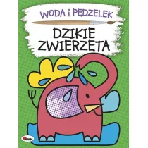 Dzikie zwierzta. Woda i pdzelek