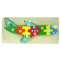 Puzzle drewniane Samolot Adar