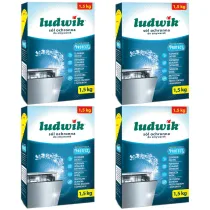 Ludwik S�l ochronna do zmywarek Zestaw 4 x 1.5 kg