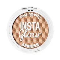 Miss Sporty Insta Glow Bronzer bronzer do twarzy 001 Sunkissed Blonde 5 g