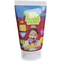 Boti Farba do malowania palcami - czerwona 65ml