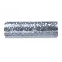 PartyDeco Serpentyny holograficzne srebrne 3,8m