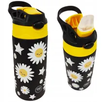 Patio Coolpack, Bidon metalowy 350 ml Bono - Daisy Black (Z10817)