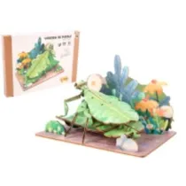 Puzzle 3D drewniane li�ciec w otoczeniu natury Pro Kids