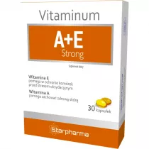 Starpharma Witamina A + E Strong - suplement diety 30 kaps.