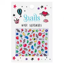 Naklejki na paznokcie dla dzieci - Candy Blast Snails