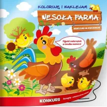 Wesoa Farma. Koloruj i naklejam
