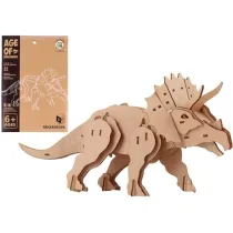 Puzzle drewniane 3D Dinozaur Triceratops Pro Kids