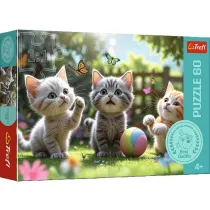Puzzle 60 trzy kociaki 17412 Trefl