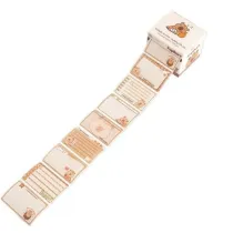 Dalprint dpCraft Naklejki na rolce etykiety Kapibara 256 szt