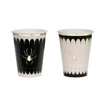 PartyDeco Kubeczki Pajk 400ml 6szt