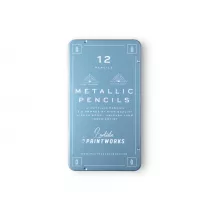 Kredki owkowe Printworks metallic 12 szt.