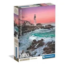 Puzzle 1000 First Snow at Portland Head Clementoni