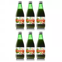 Bio Food Sok brzoskwiniowo - jabkowy nfc bezglutenowy zgrzewka 6 x 300 ml Bio