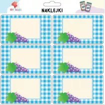 All4Kids Naklejki na przetwory Owoce