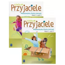 Szkolni przyjaciele. Edukacja wczesnoszkolna. Matematyka. Karty �wicze�. Cz�� 1-2. Klasa 1