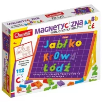 Magnetyczna tablica z alfabetem Quercetti