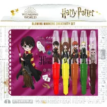 Jiri Models Zestaw markery Harry Potter 5szt + notes +szablon