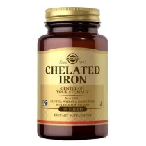 Solgar Chelated Iron Tablets Suplement diety 100 tab.