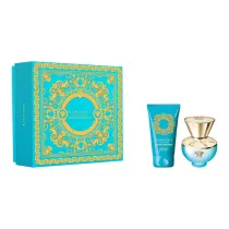 Versace Zestaw Woda toaletowa Dylan Turquoise Pour Femme + �el do cia�a 30 ml + 50 ml