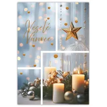 Trend Karnet Weso�ych �wi�t - Vesele Vanoce Cestina