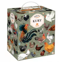 Puzzle Puzzlove CzuCzu Kury 1000 elementw Bright Junior Media