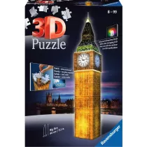 Puzzle 3D 216 el. Big Ben Noc Ravensburger
