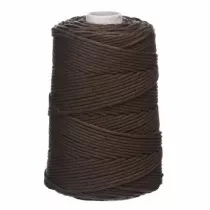 Dalprint Sznurek baweniany skrcany 3mm x 100m, brzowy