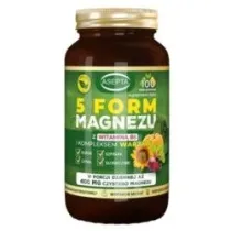 Asepta 5 Form Magnez Suplement diety 100 kaps.