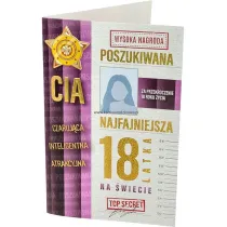 Yeku Karnet Urodziny 18 dziewczyna poszukiwana