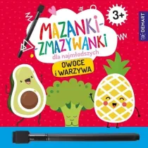 Mazanki-zmazywanki dla najm�odszych 3+ Owoce i warzywa