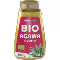 NaturaVena Syrop z agawy jasny 245 g Bio