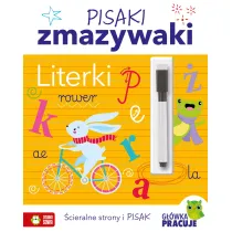 Pisaki zmazywaki. Literki