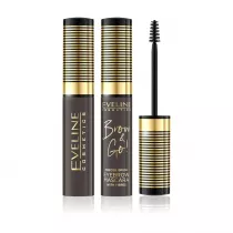 Eveline Cosmetics Brow & Go! Eyebrow Mascara tusz do brwi z zagszczajcymi wkienkami 02 Dark 6 ml