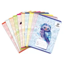 Elanders Zeszyt A5 Puffy Birds linia podwjna 32 kartki 10 szt.