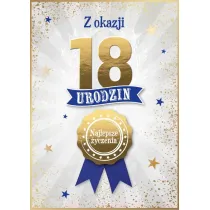 Armin Style KARNET URODZINY 18 B6 Z KOP AS GM-1289 FOL