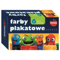 Mona Farby plakatowe 6 x 20 ml