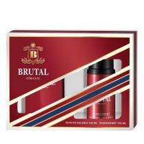 La Rive Brutal Classic Dezodorant 150ml + Płyn po goleniu 100ml