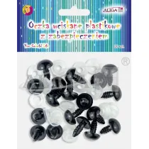 Aliga Oczka wciskane plastikowe zabezpieczenie 12mm 20sz