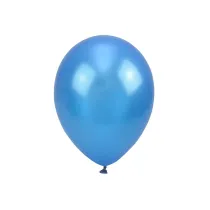Balony metalizowane 12" niebieskie (100 szt.)