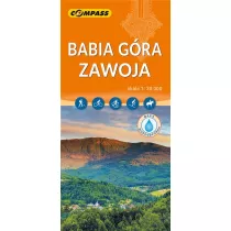 Zawoja. Babia G�ra mapa laminowana skala 1 : 30 000