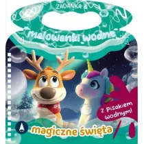 Malowanka 200X140 Zadanka & malowanki wodne. Magiczne �wi�ta  PISAK SKRZAT 980607