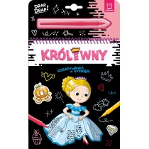 Krlewny. Zdrapywanka z rysikiem