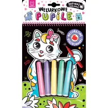 Welurkowe pupile. Dotykaj i koloruj