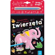 Zwierzta. Zdrapywanka z rysikiem