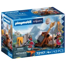 Playmobil Knights Katapulta rycerza herbu Lew 72117